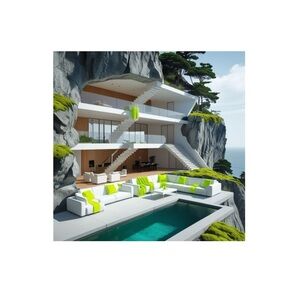 Digital art by me high quality print for your house NWT decor and architecture